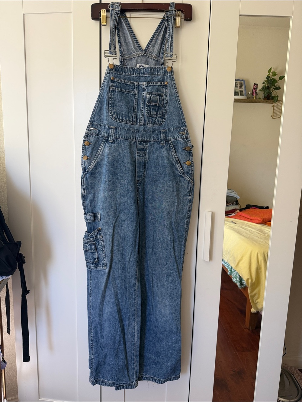 Arizona Jean Company Light Blue Denim Women's Overalls
